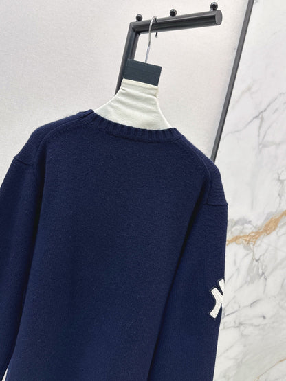 25 New joint baseball bear wool sweater