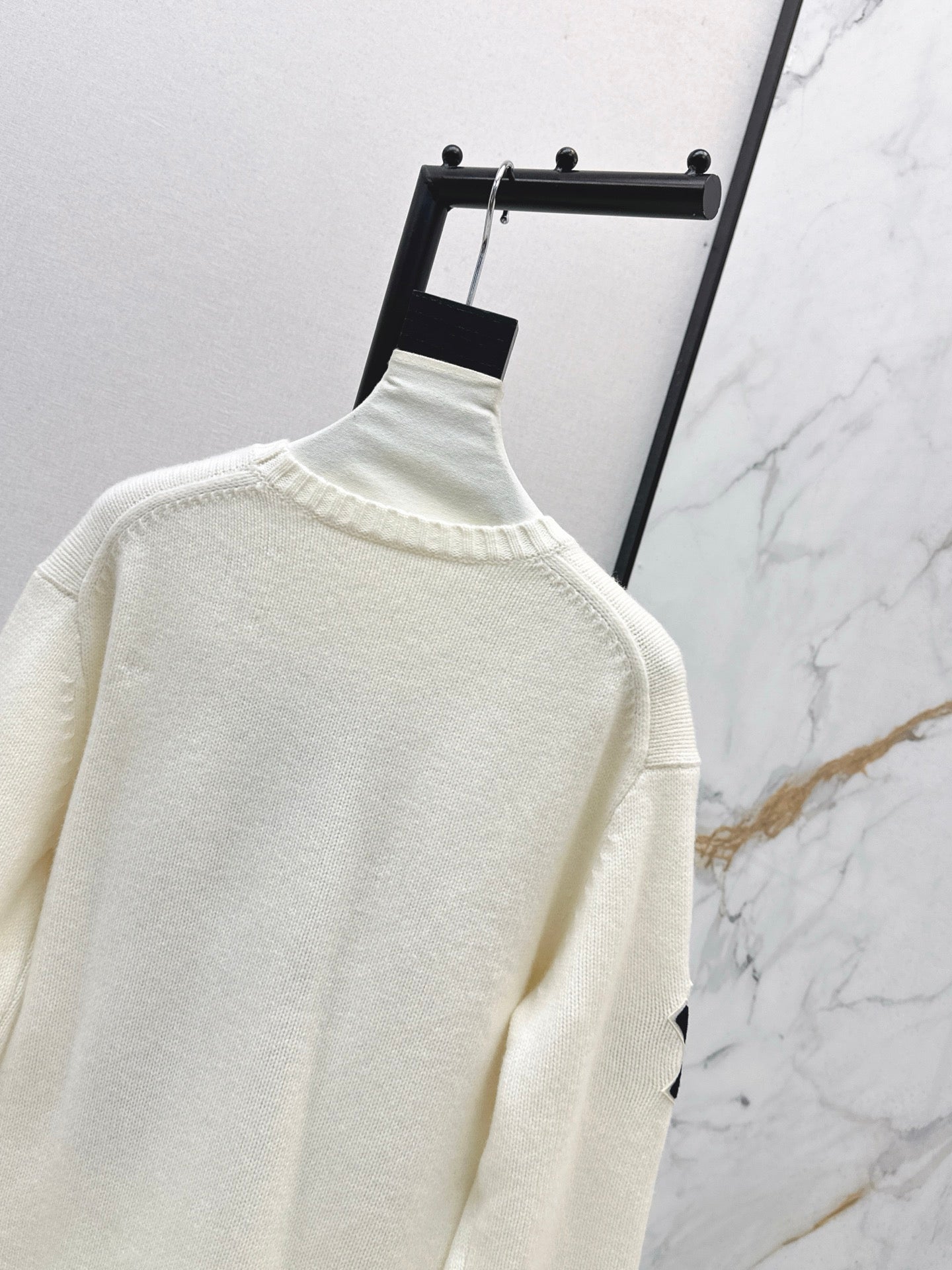 25fw new baseball bear pullover sweater