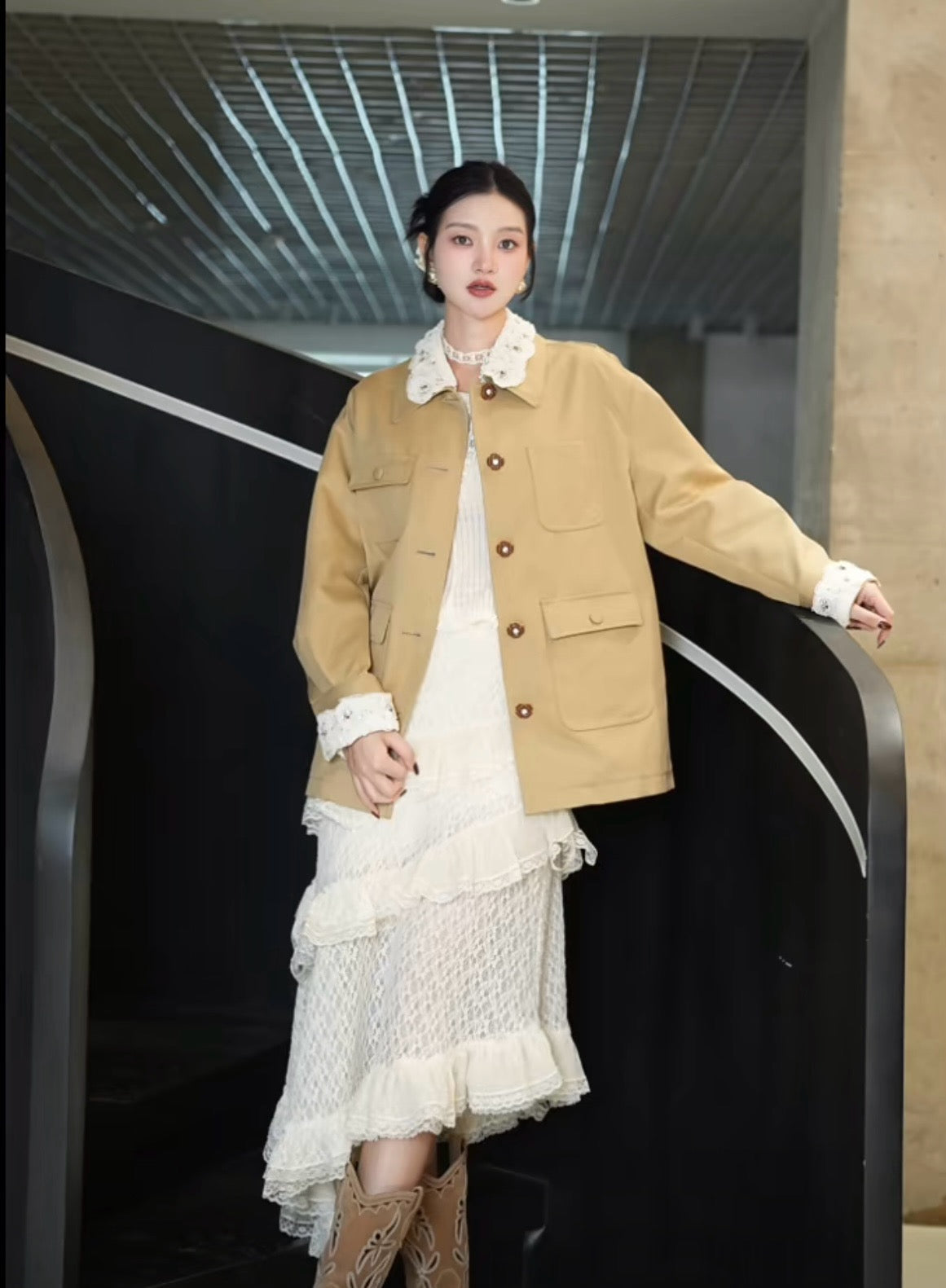 25fw new pocket windbreaker jacket