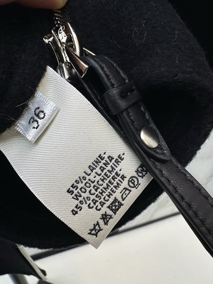 25fw new lapel stitching wool vest