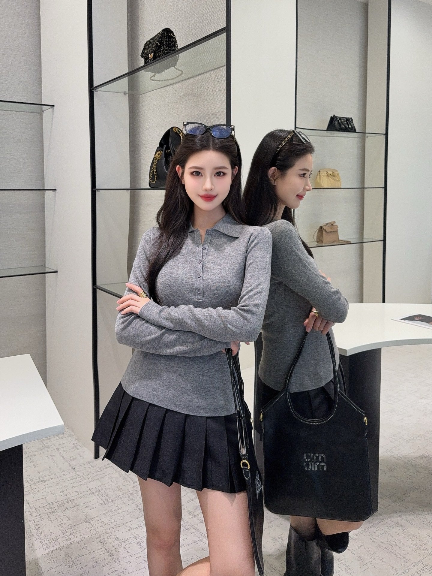 25fw new lapel long sleeve