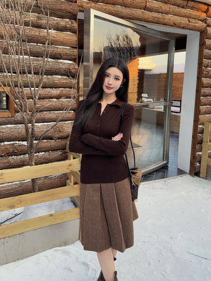 25fw new lapel long sleeve