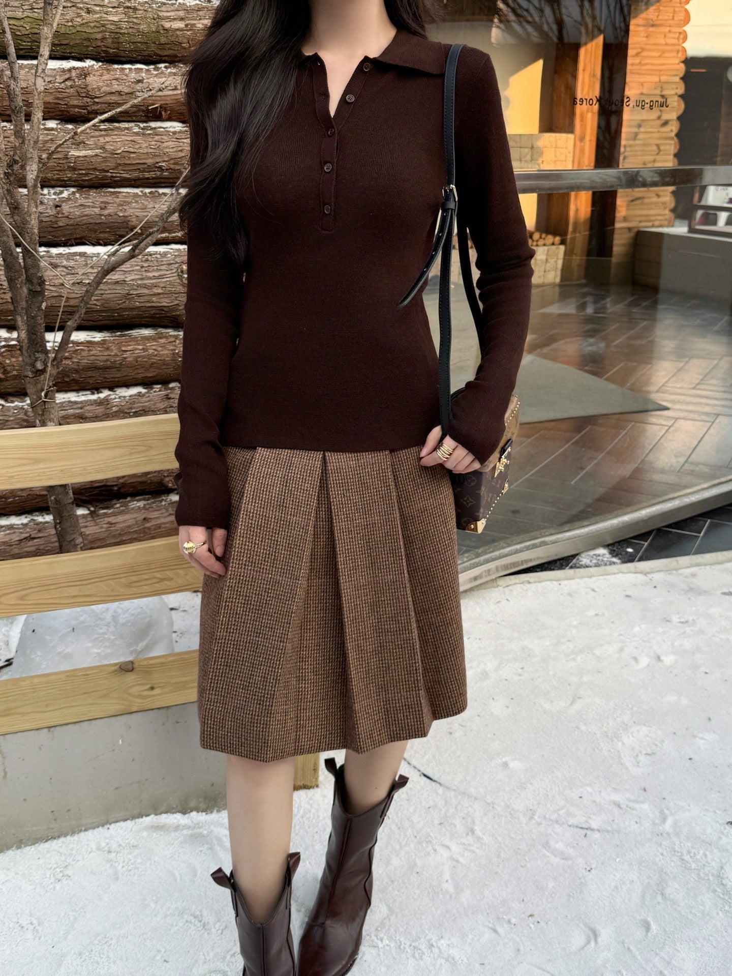 25fw new lapel long sleeve