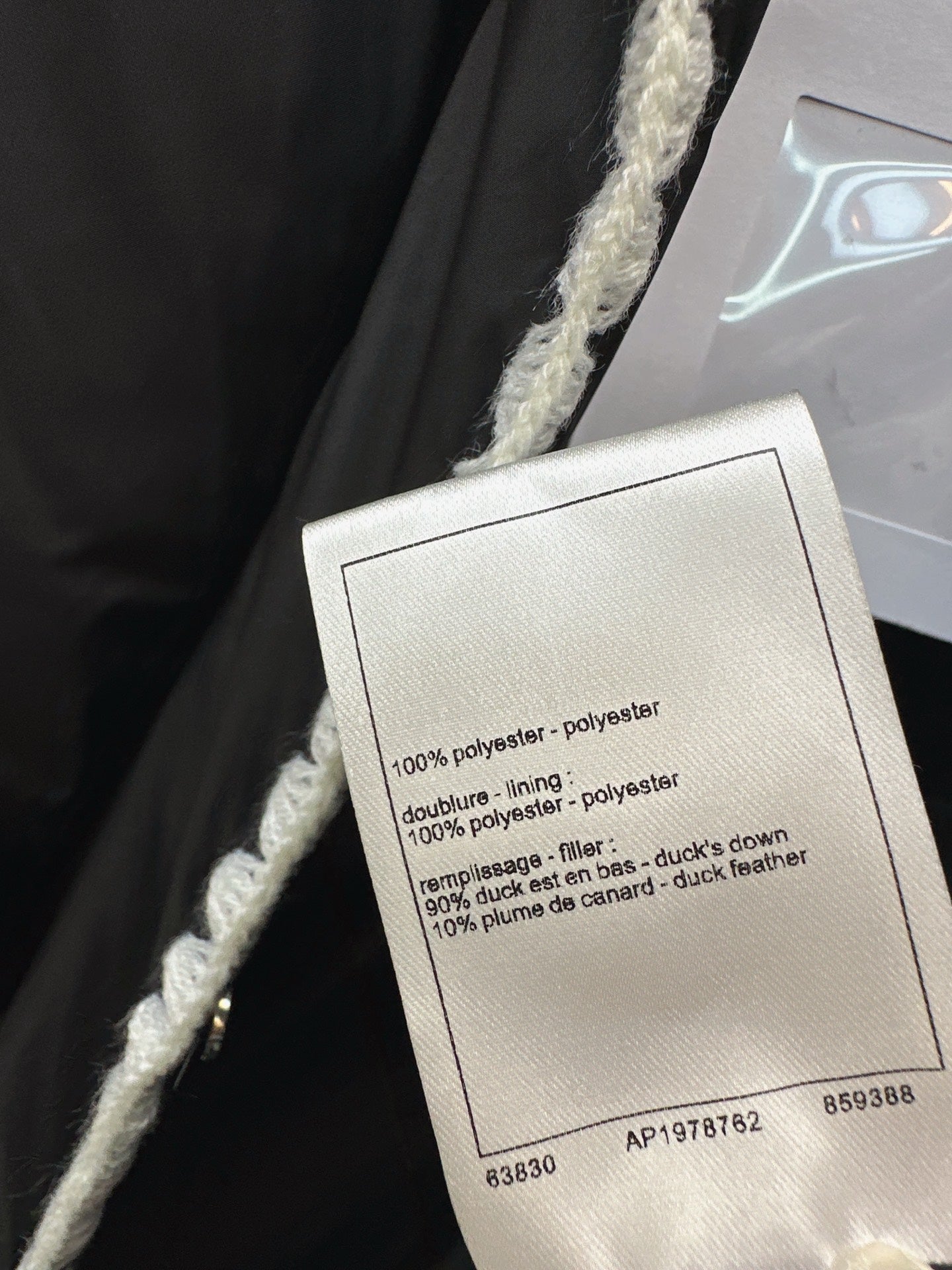 25fw new stand collar contrast color down jacket