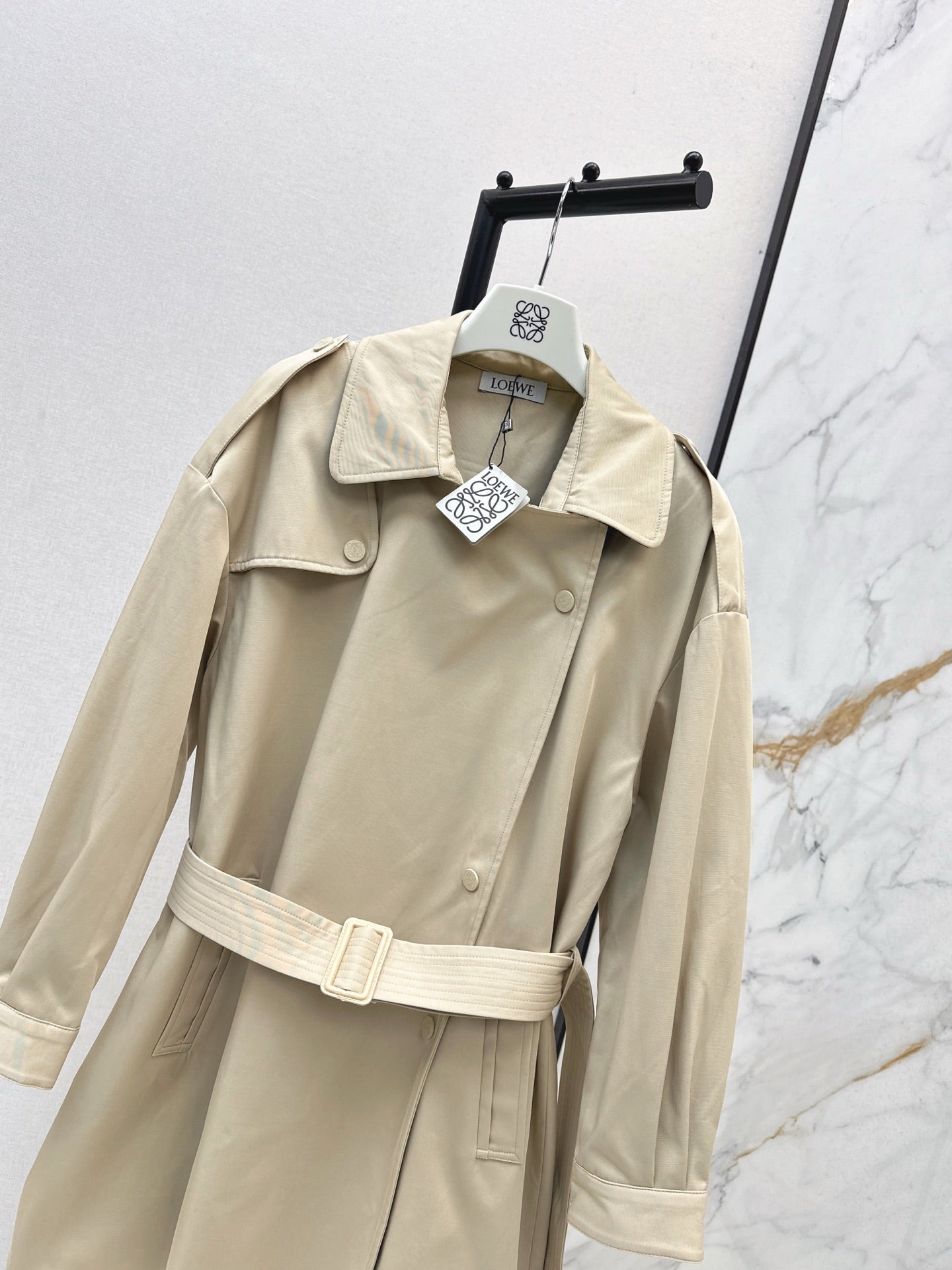 25fw new mid-length windbreaker jacket