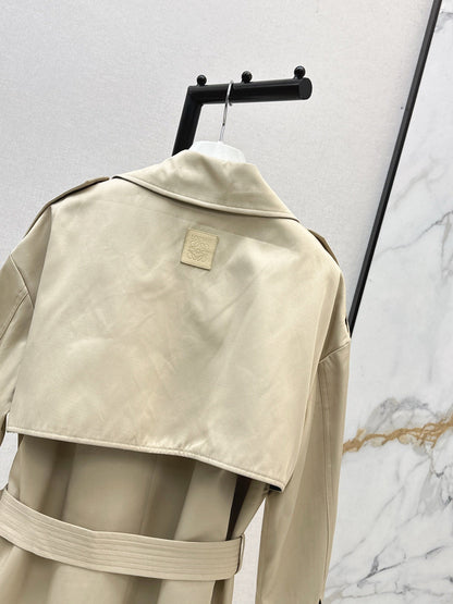 25fw new mid-length windbreaker jacket