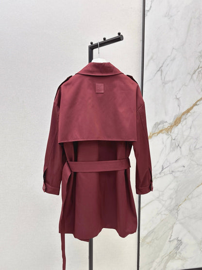 25fw new mid-length windbreaker jacket