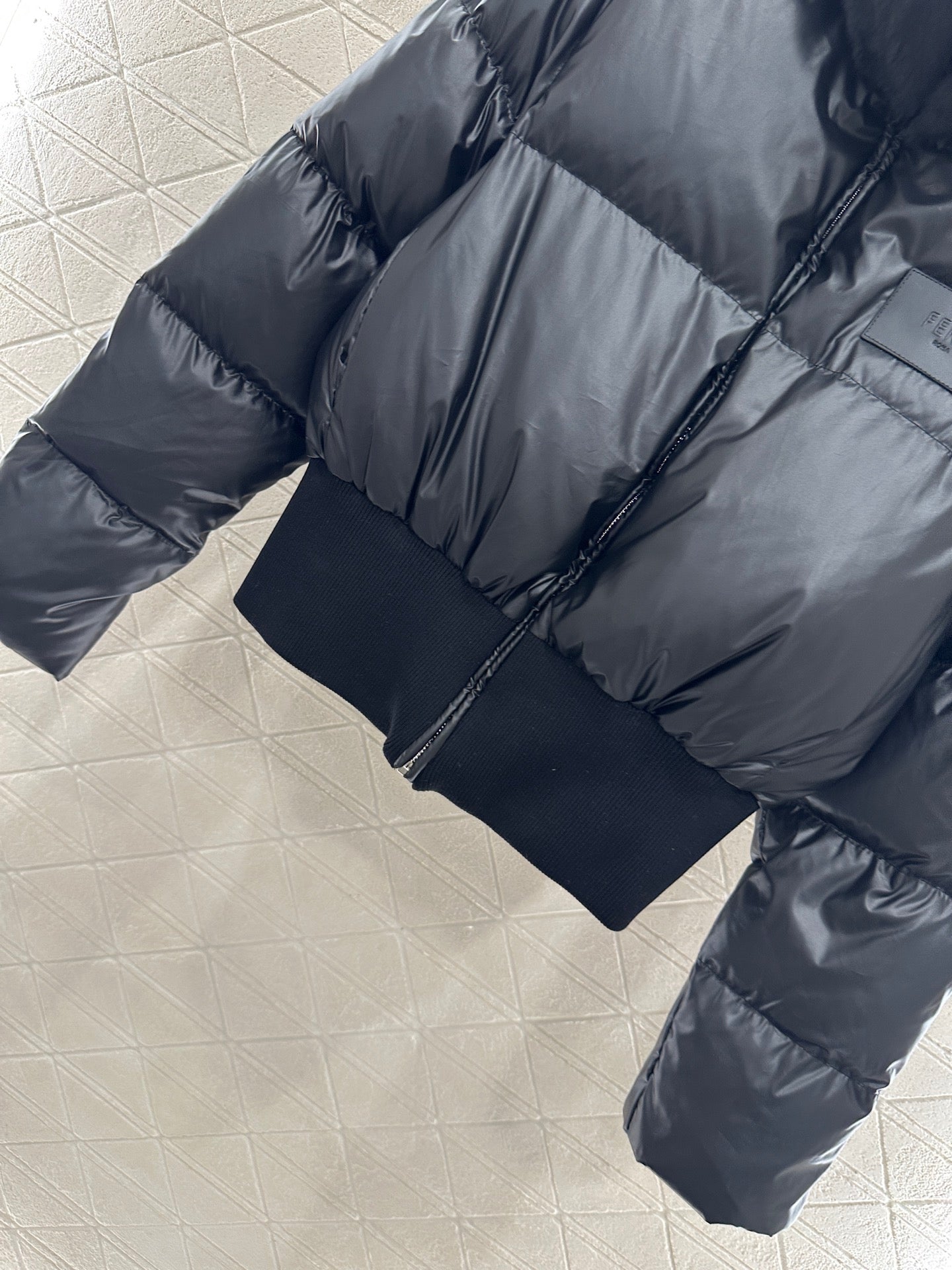 25fw new fur collar waist down jacket