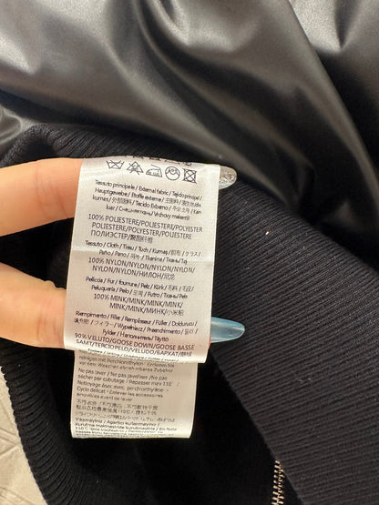 25fw new fur collar waist down jacket