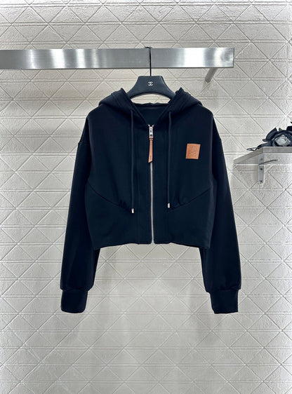 25Ffw new hooded jacket with trousers set