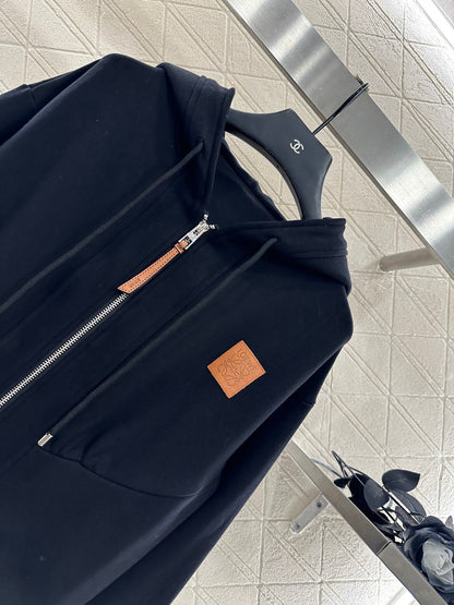 25Ffw new hooded jacket with trousers set