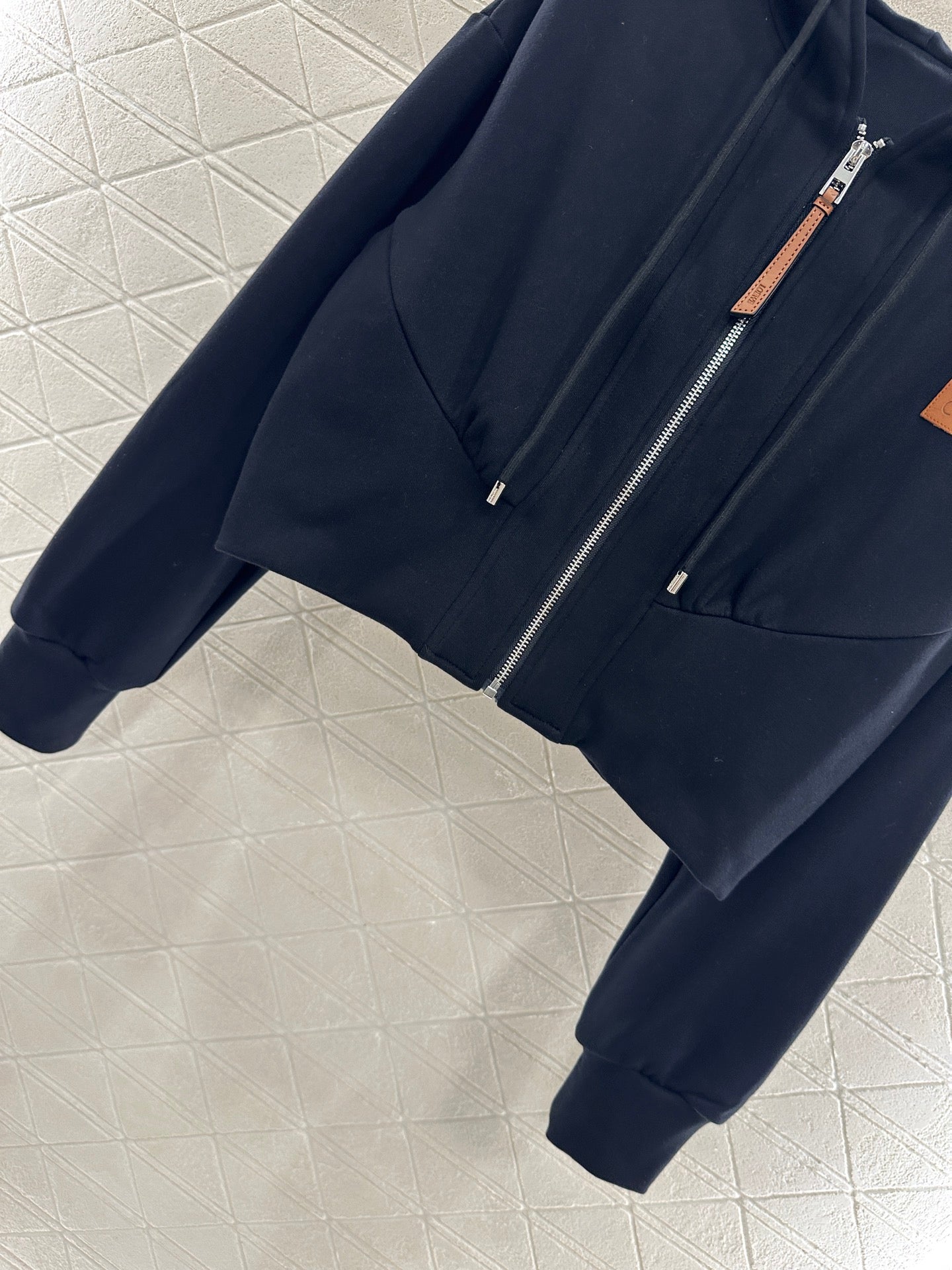 25Ffw new hooded jacket with trousers set