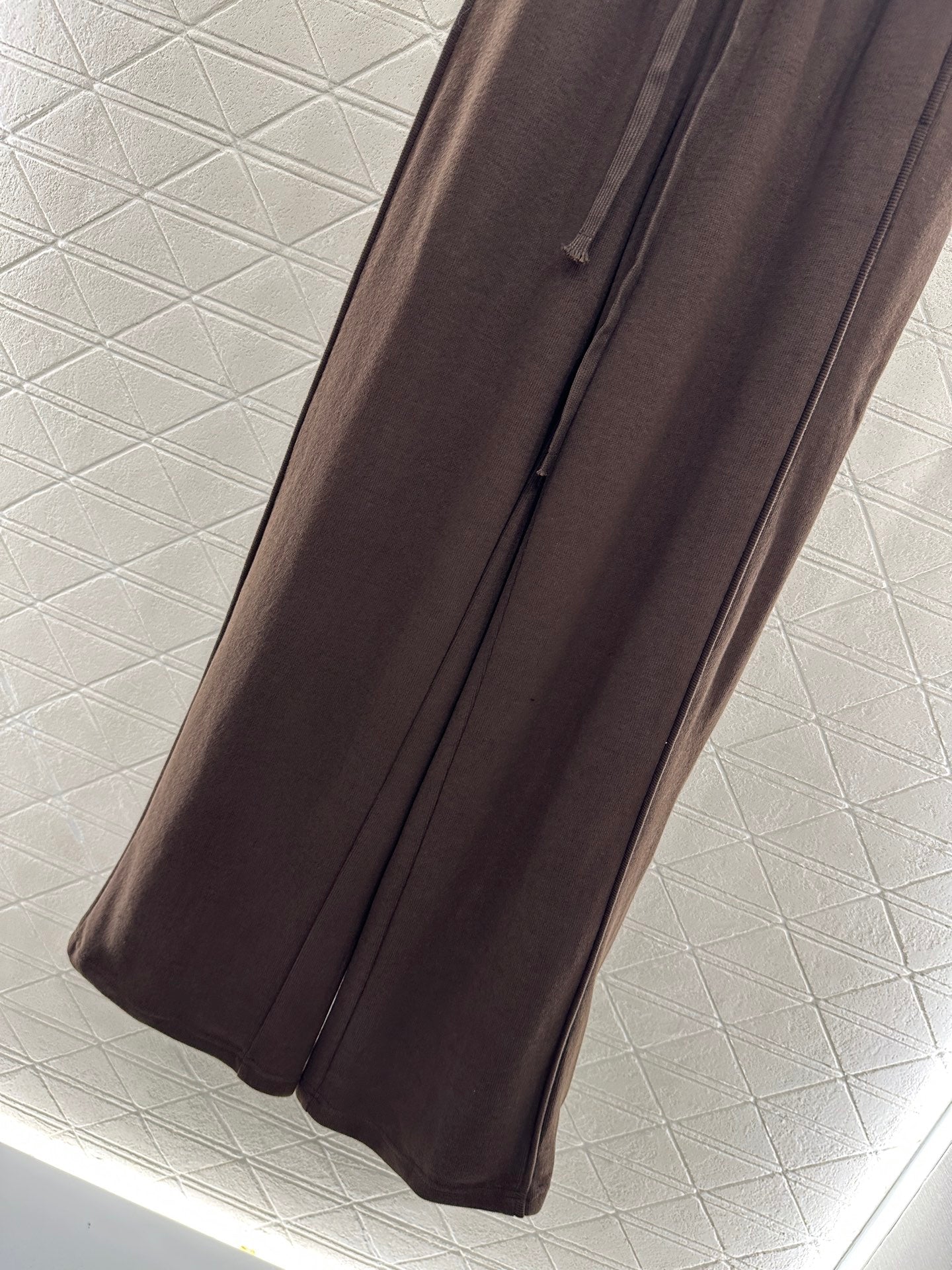 25fw new drawstring wide-leg trousers