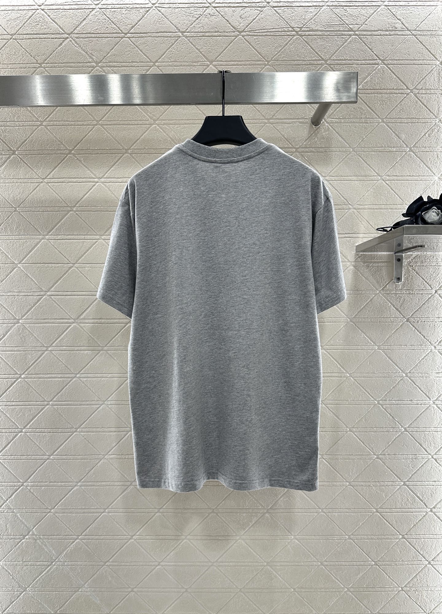 25fw new flocking printed T-shirt