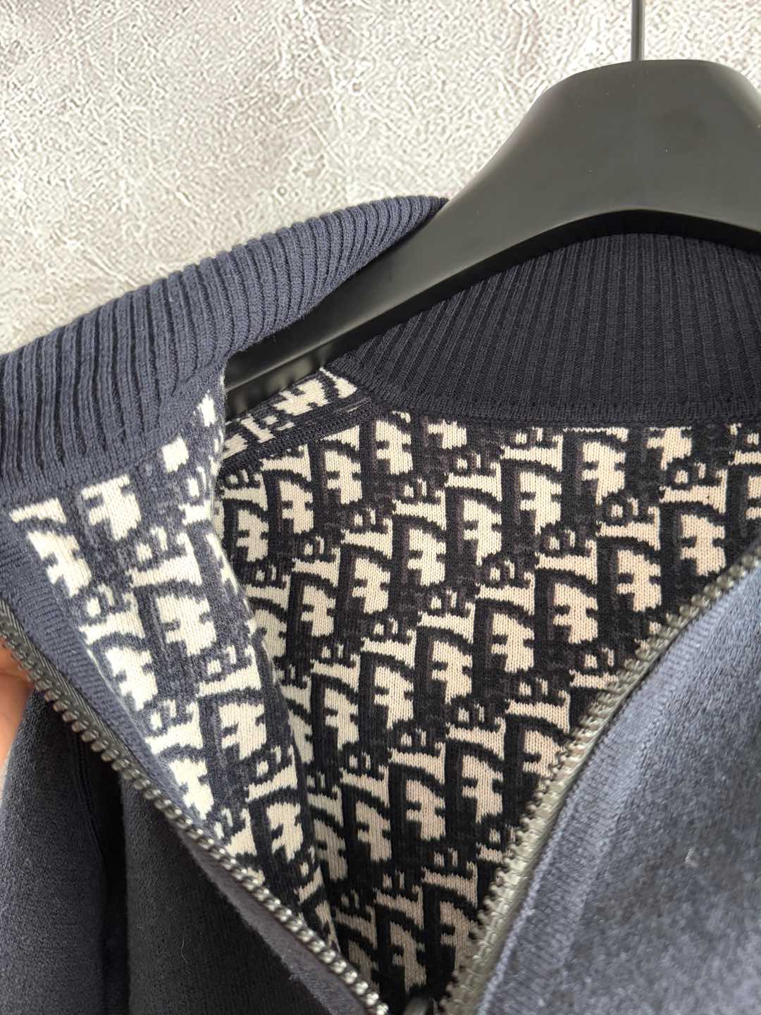 25fw double-faced cashmere knitted cardigan