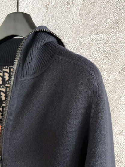 25fw double-faced cashmere knitted cardigan