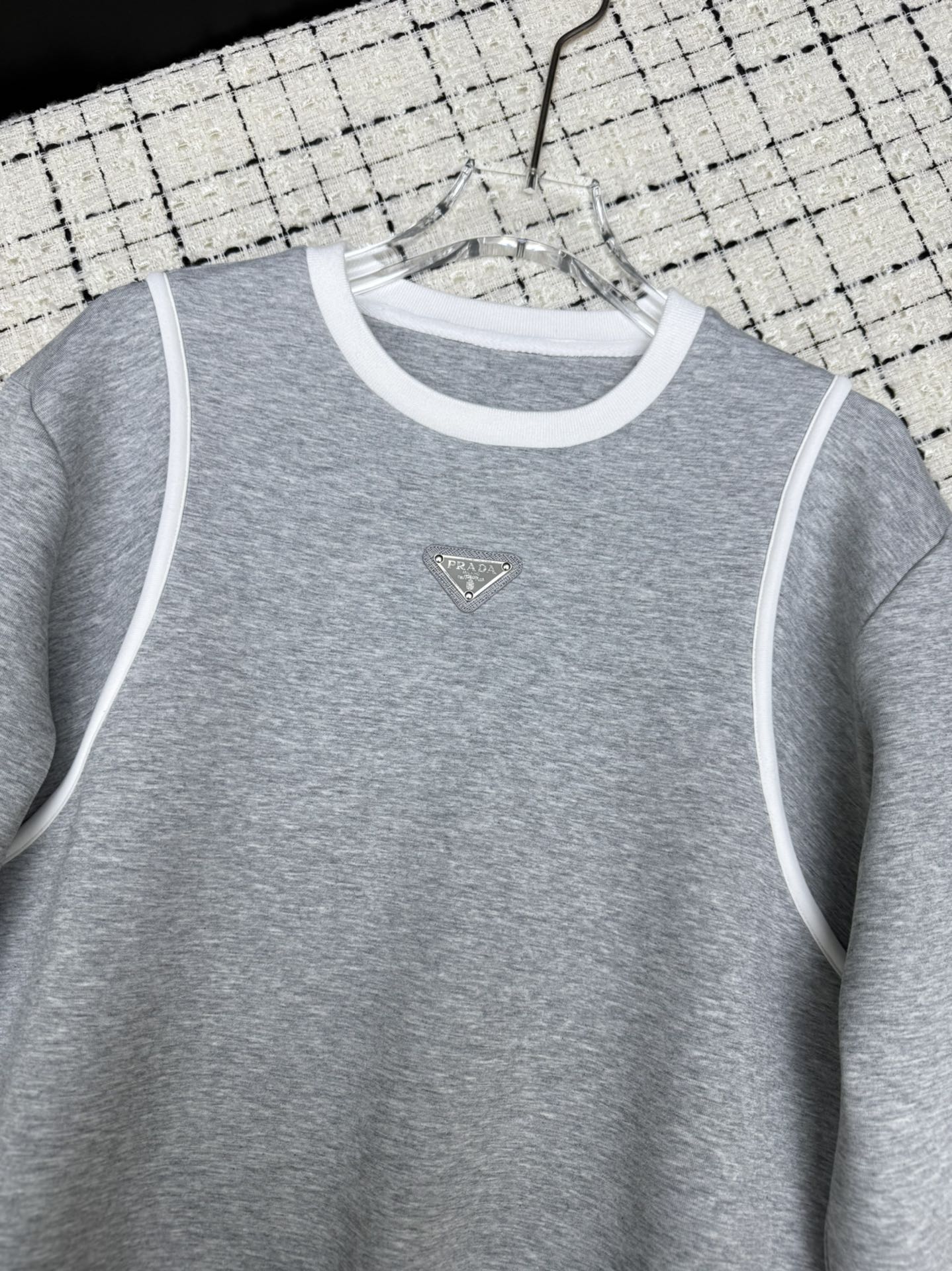 25fw new patchwork shirt with  straight pants suit