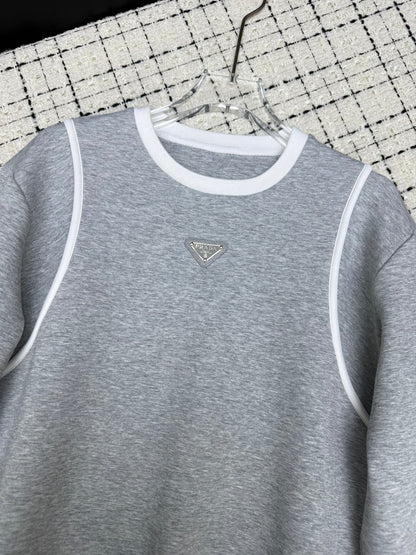 25fw new patchwork shirt with  straight pants suit