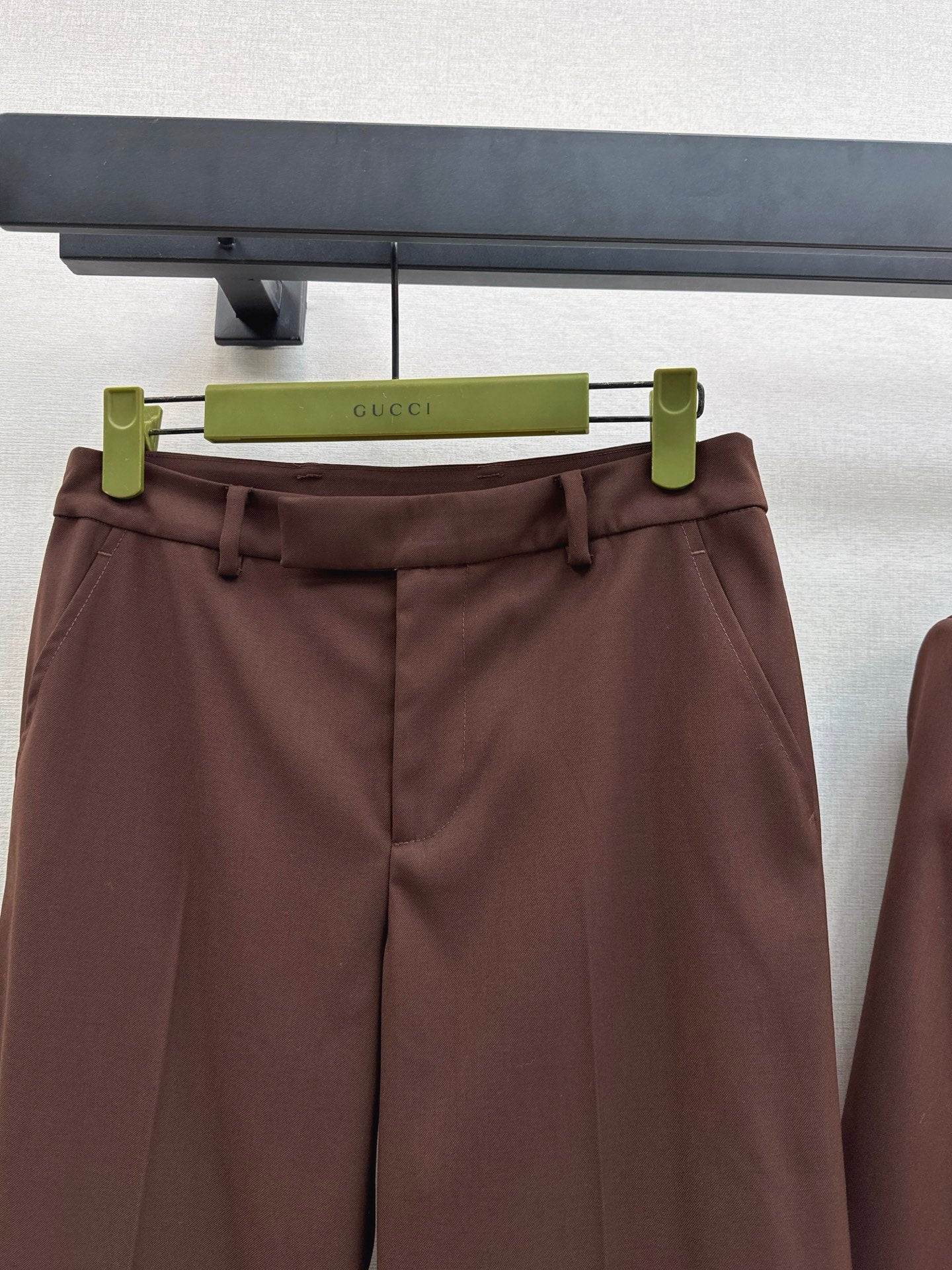 25fw new embroidered letter logo suit jacket + trousers set