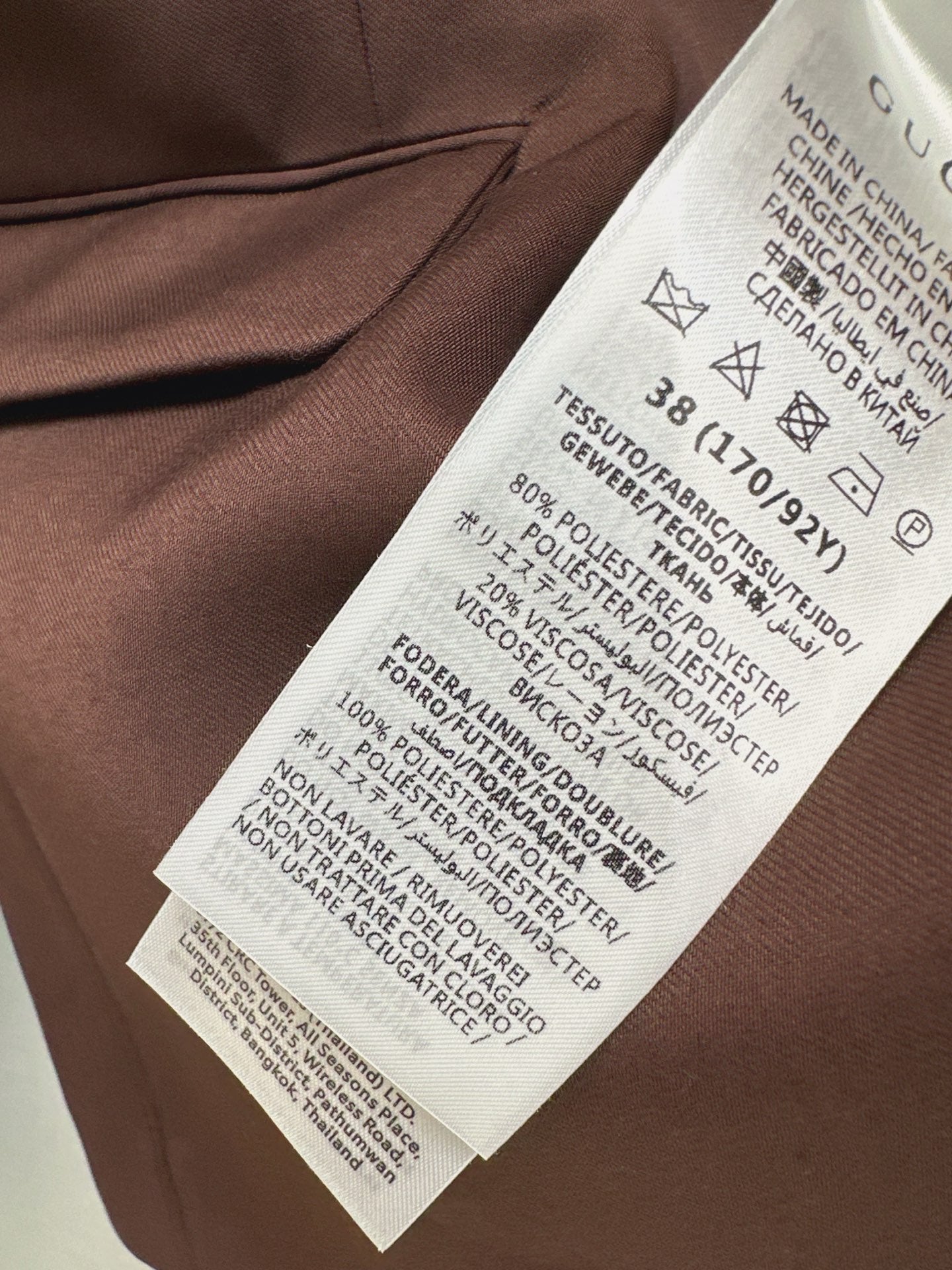 25fw new embroidered letter logo suit jacket + trousers set