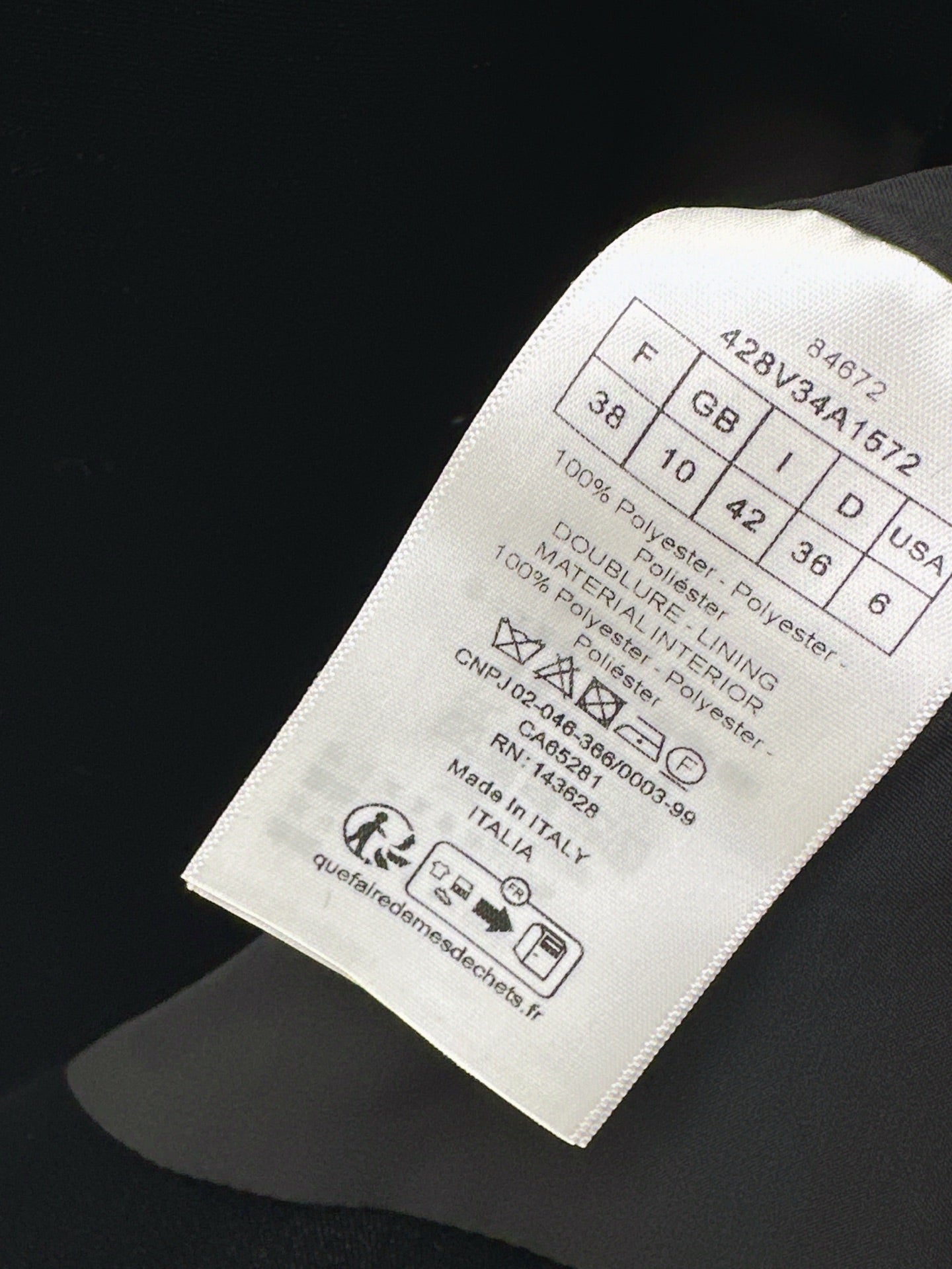 25fw new velvet ribbon cape jacket