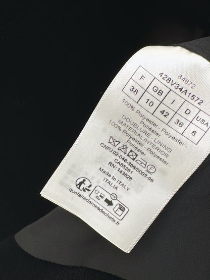 25fw new velvet ribbon cape jacket