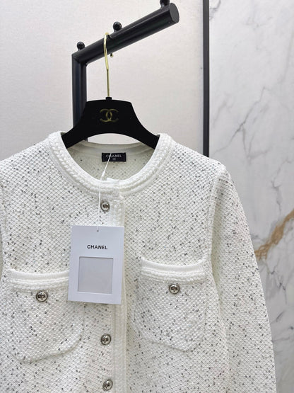 25fw new sequined short cardigan