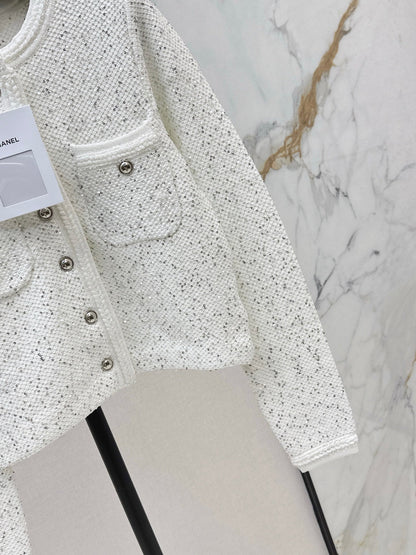 25fw new sequined short cardigan