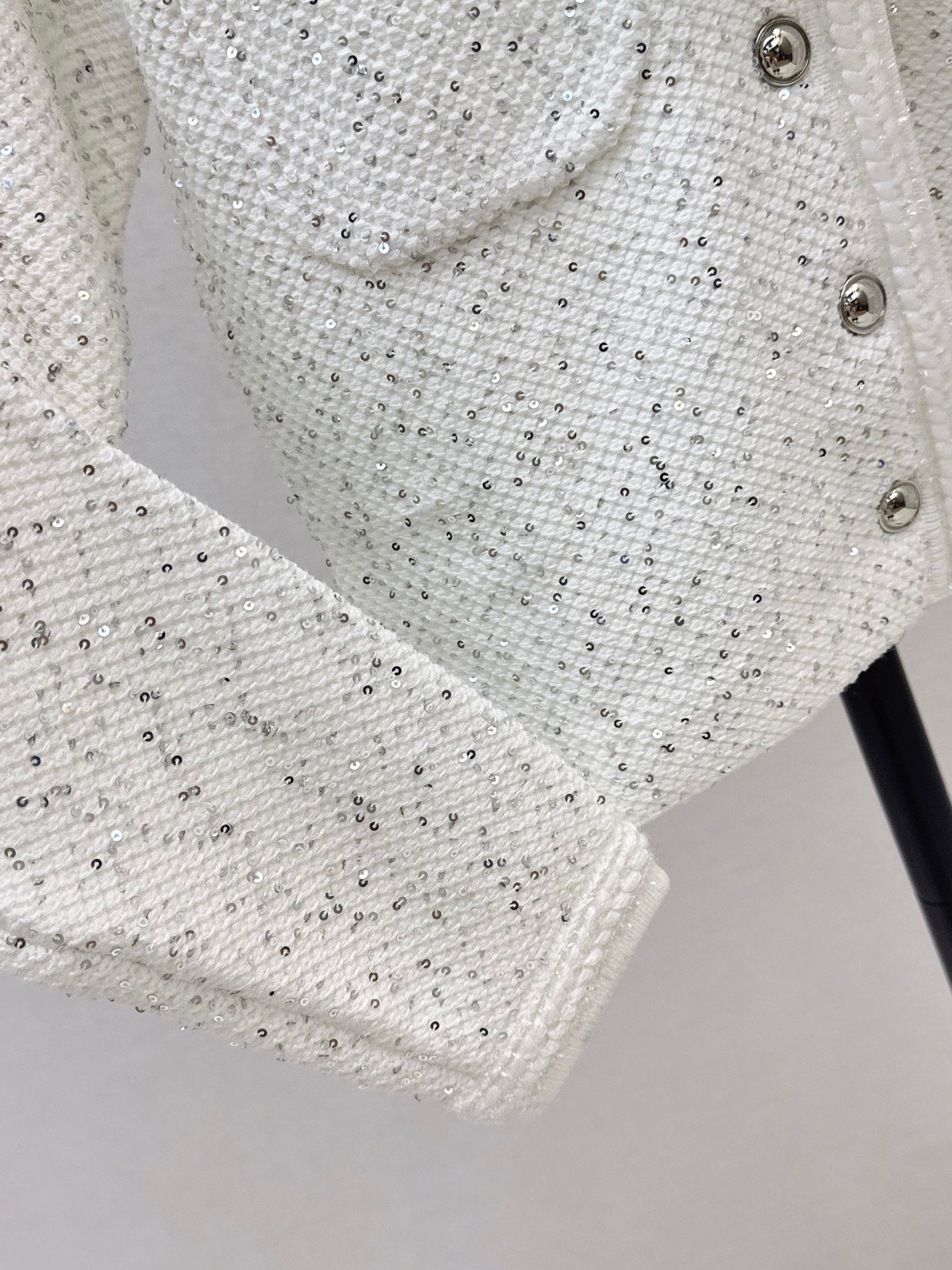 25fw new sequined short cardigan