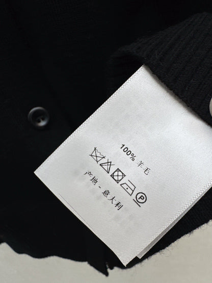 25fw new camellia knitted short sleeves