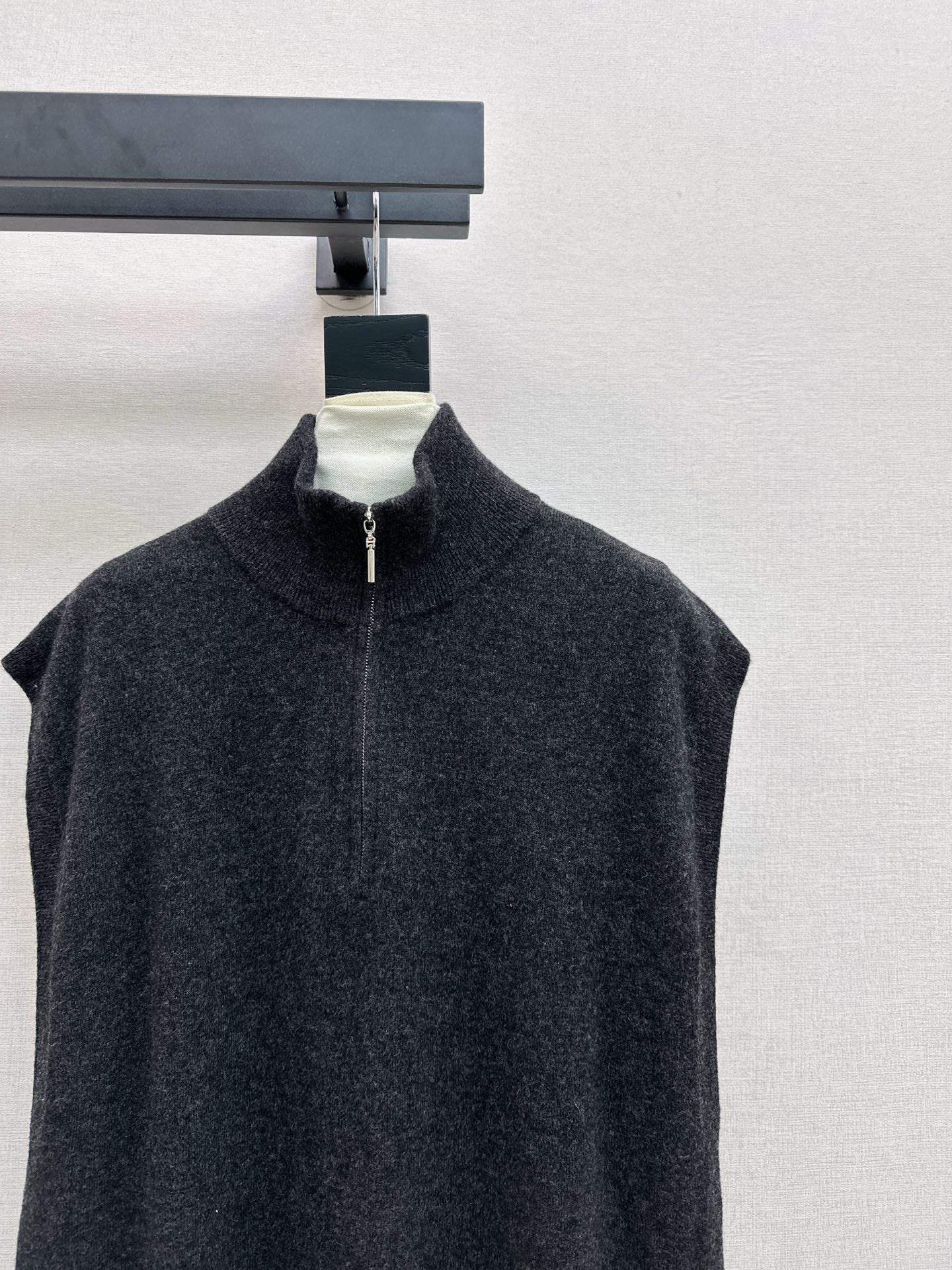 25fw new round neck wool dress