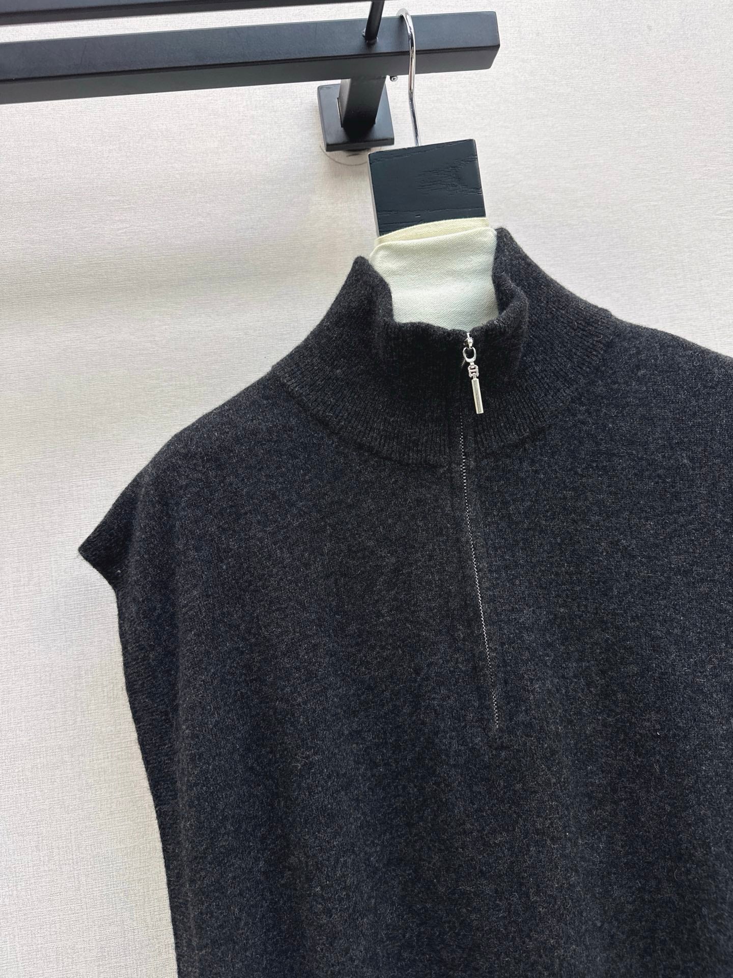 25fw new round neck wool dress