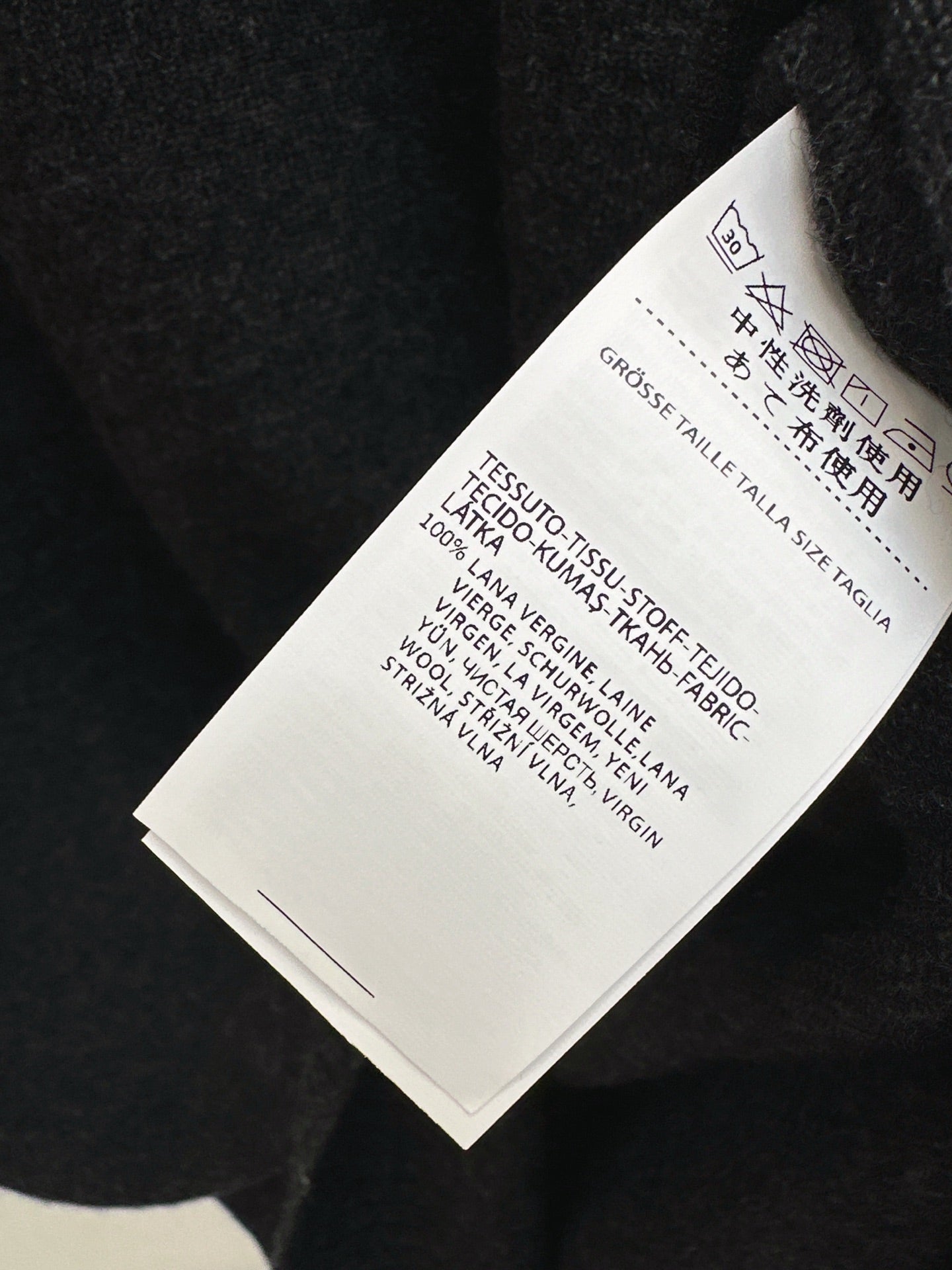 25fw new round neck wool dress