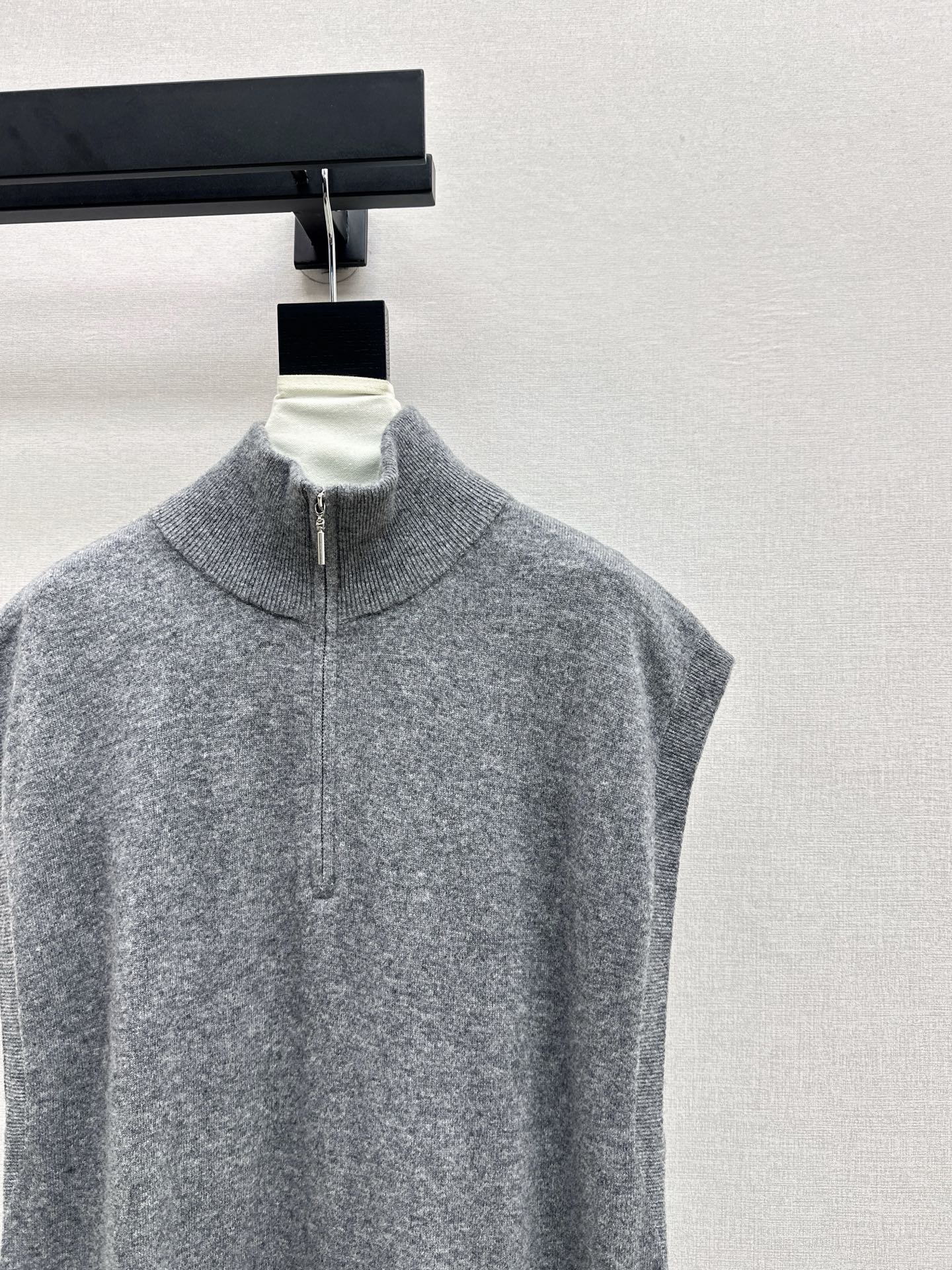 25fw new round neck wool dress