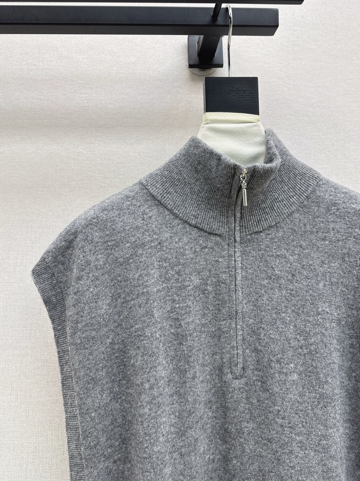 25fw new round neck wool dress