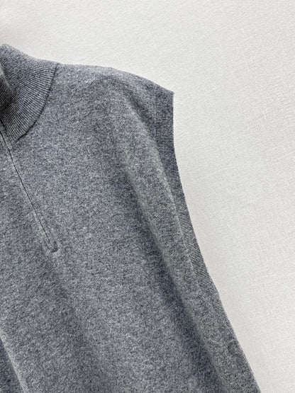 25fw new round neck wool dress