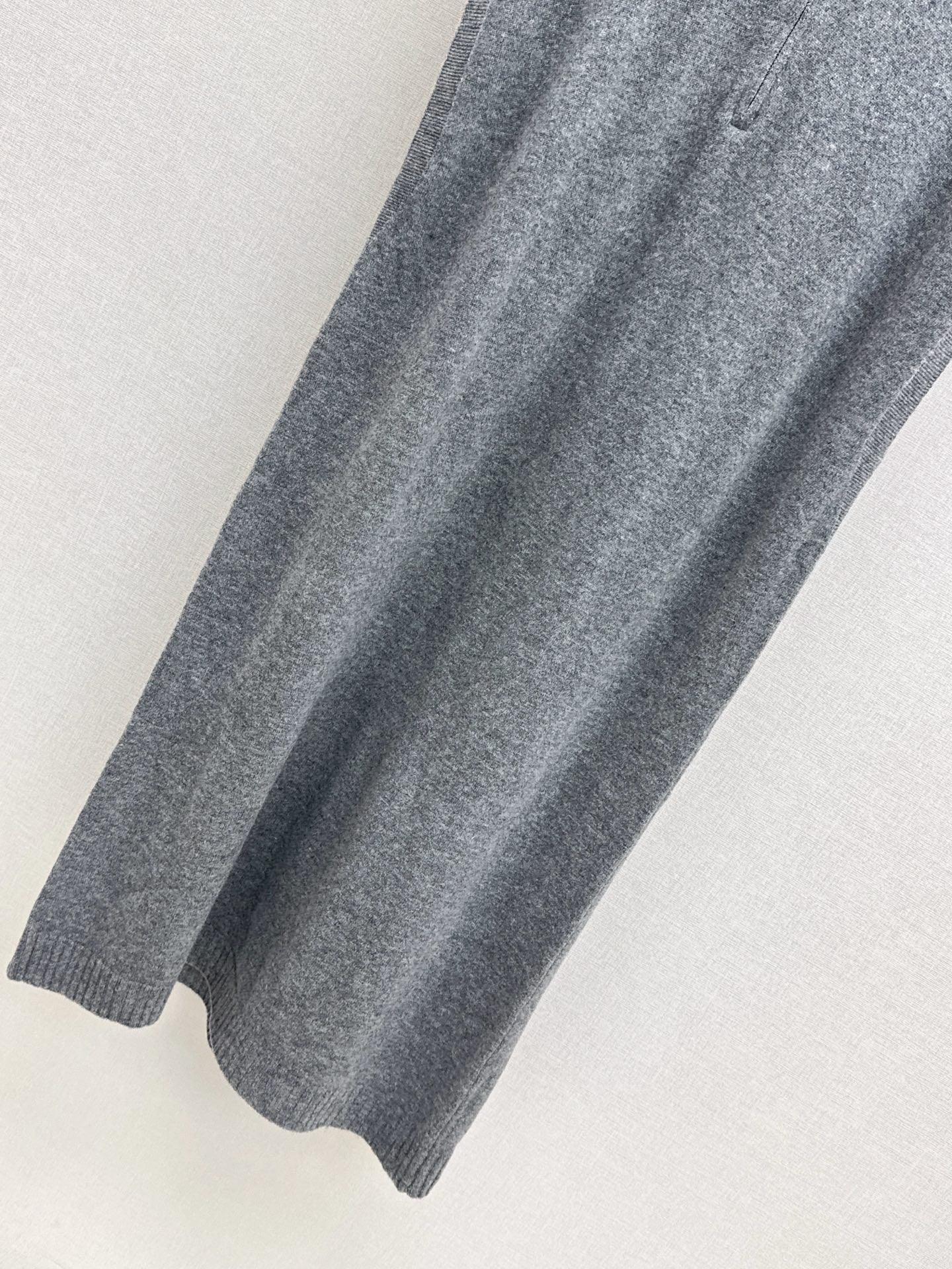 25fw new round neck wool dress