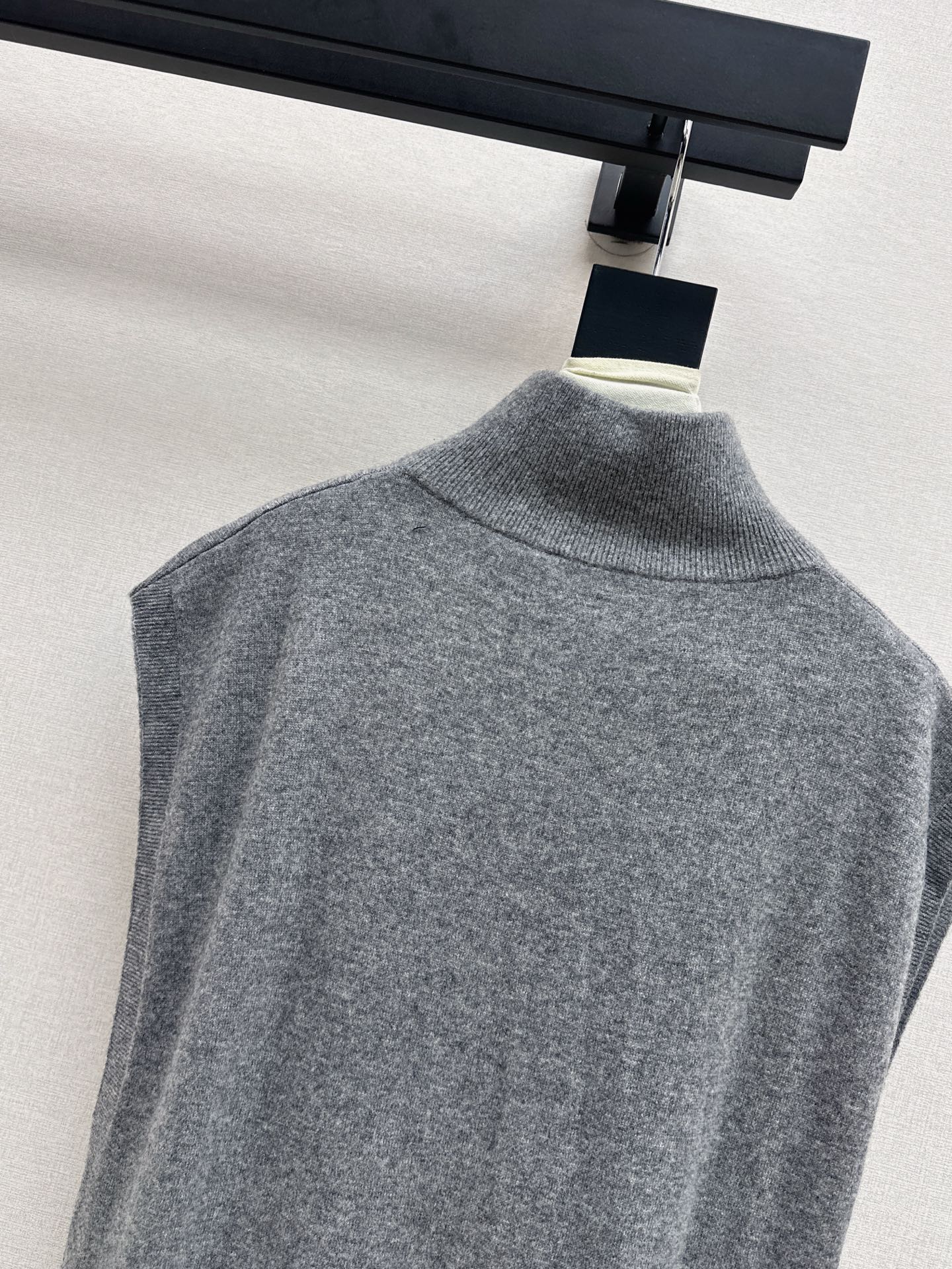 25fw new round neck wool dress