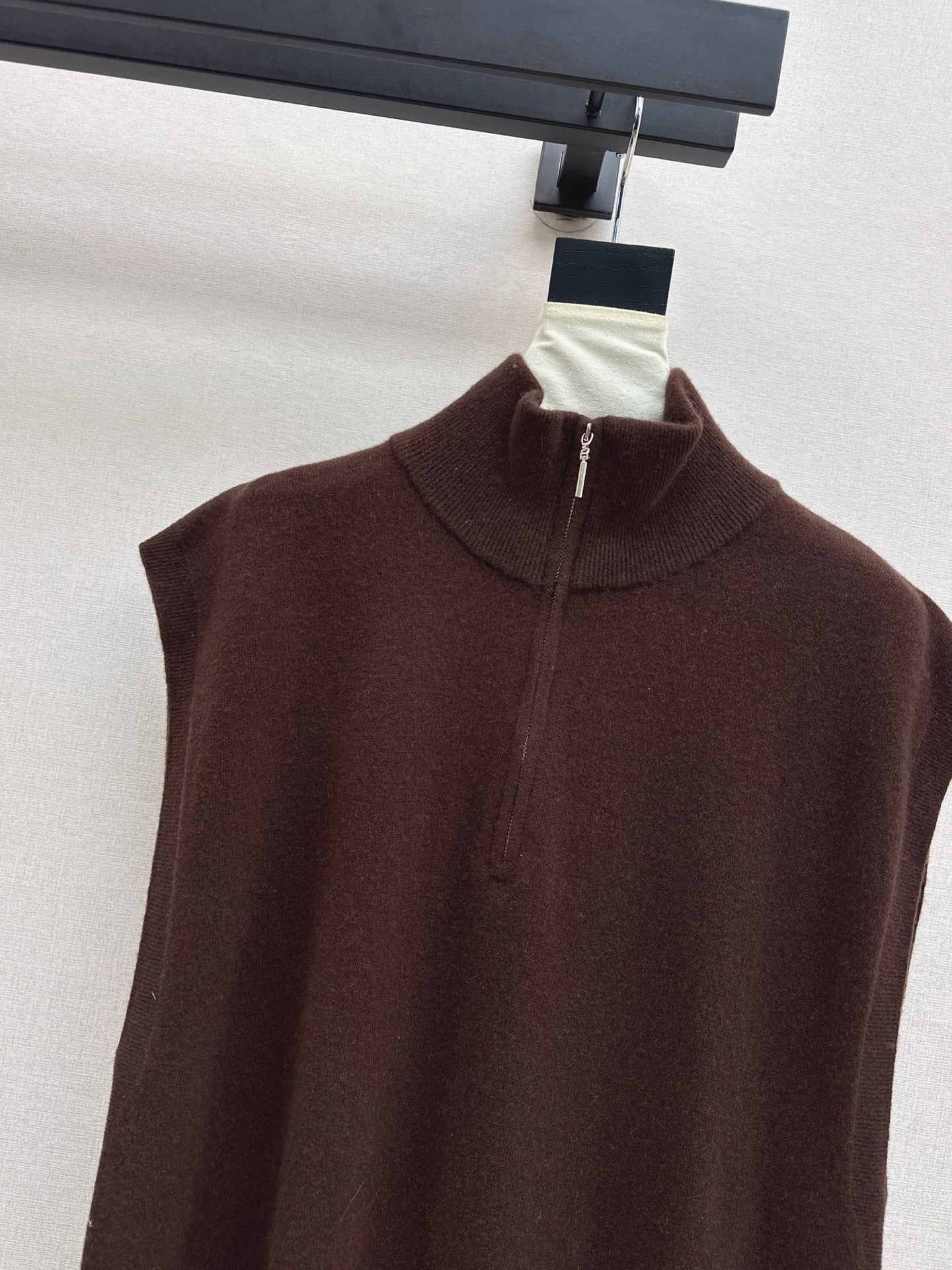 25fw new round neck wool dress