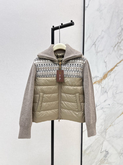 25fw new wool stitching down jacket