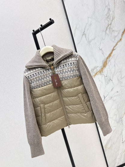 25fw new wool stitching down jacket