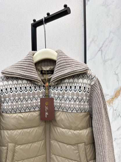 25fw new wool stitching down jacket