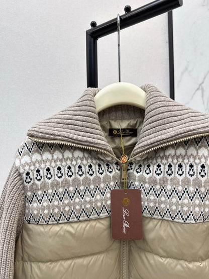 25fw new wool stitching down jacket