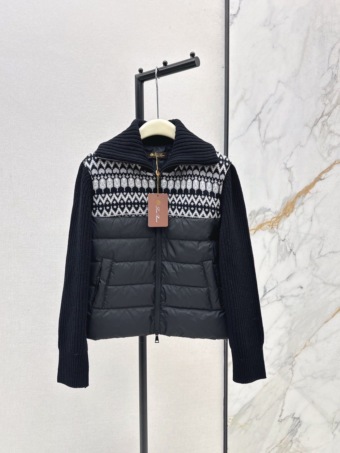 25fw new wool stitching down jacket