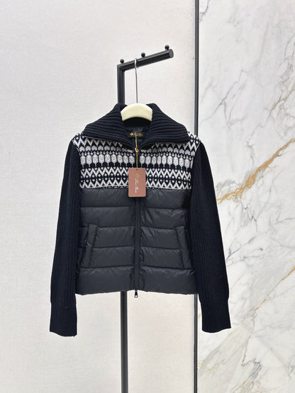 25fw new wool stitching down jacket