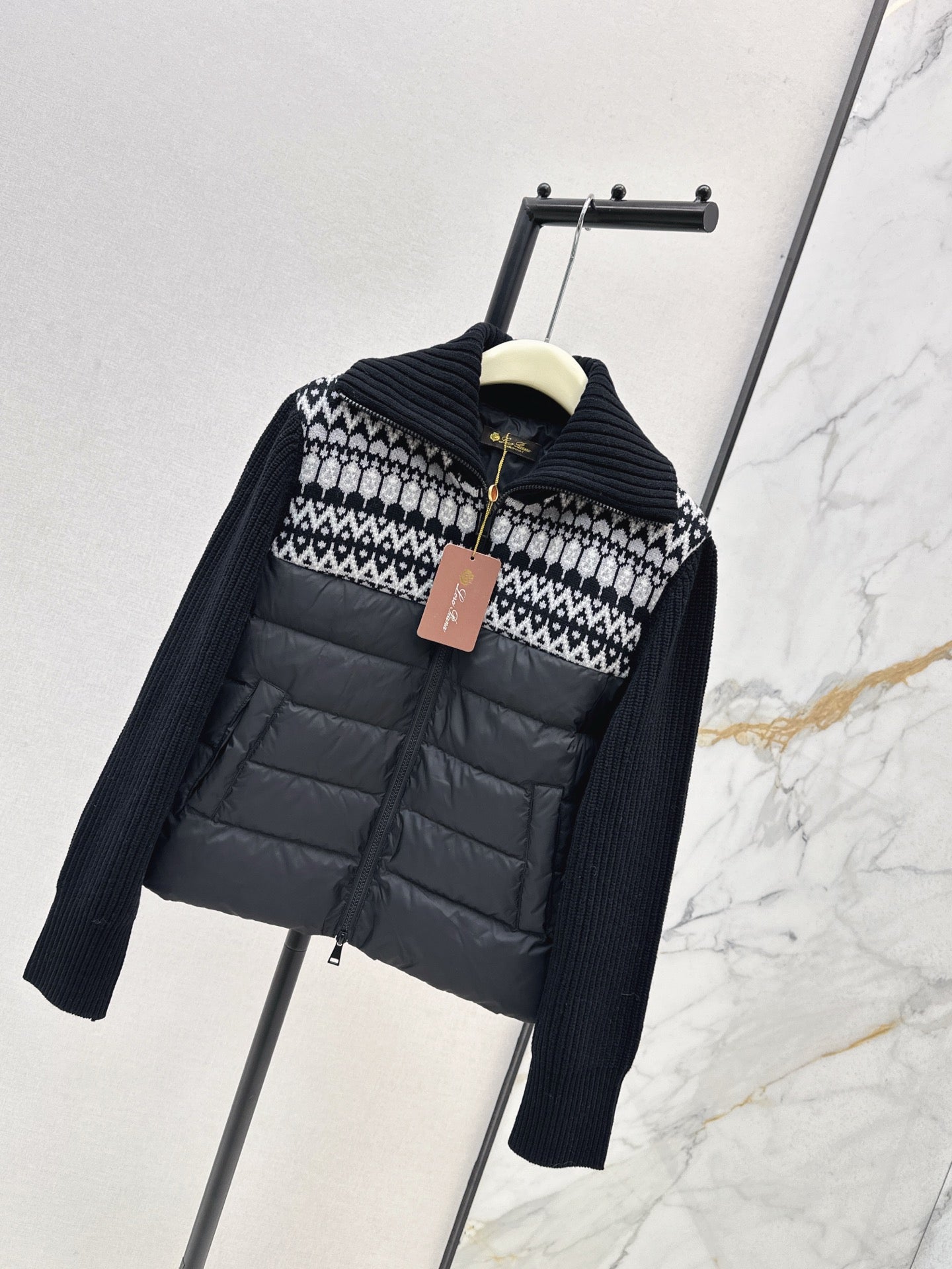 25fw new wool stitching down jacket