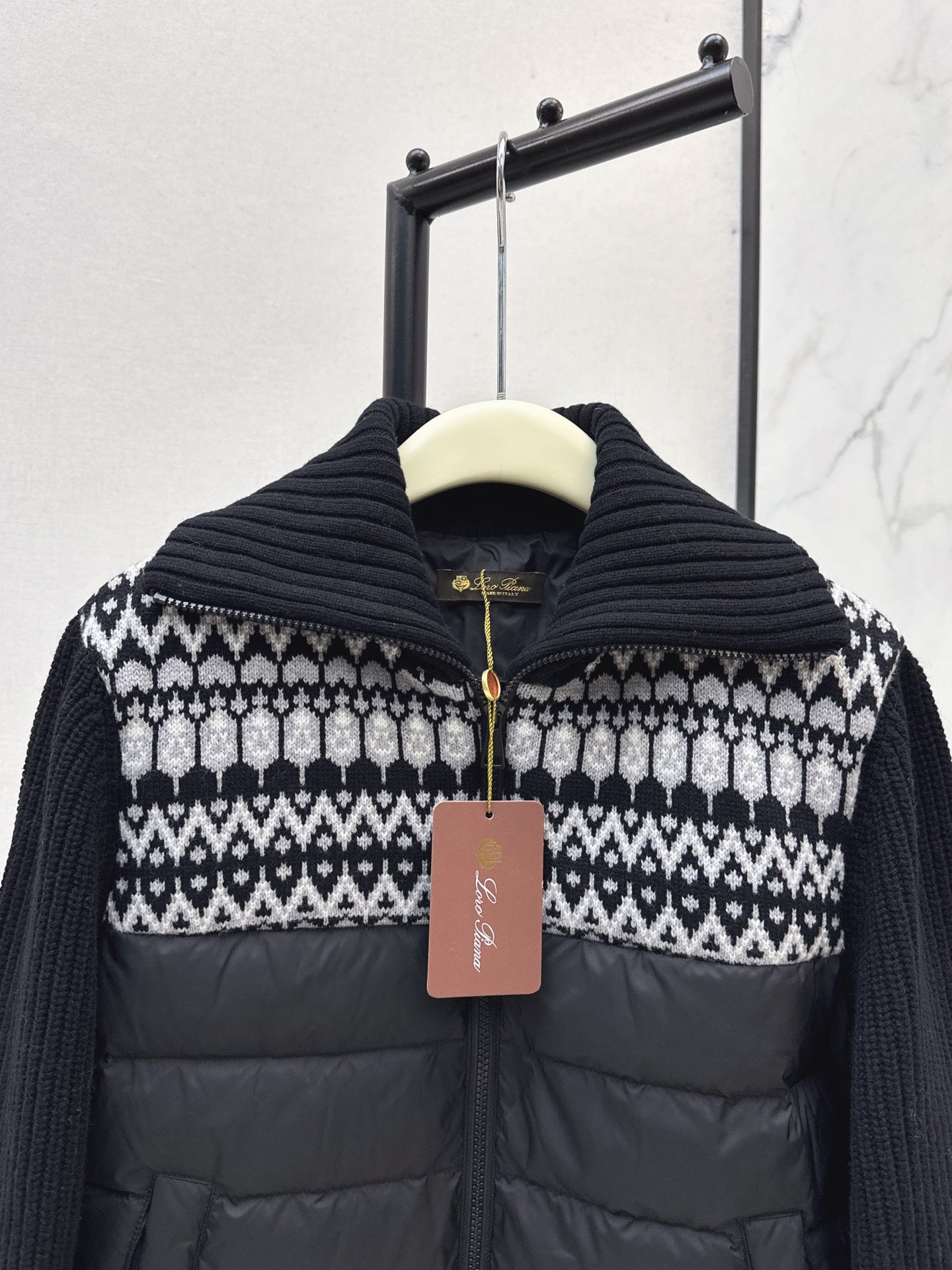 25fw new wool stitching down jacket