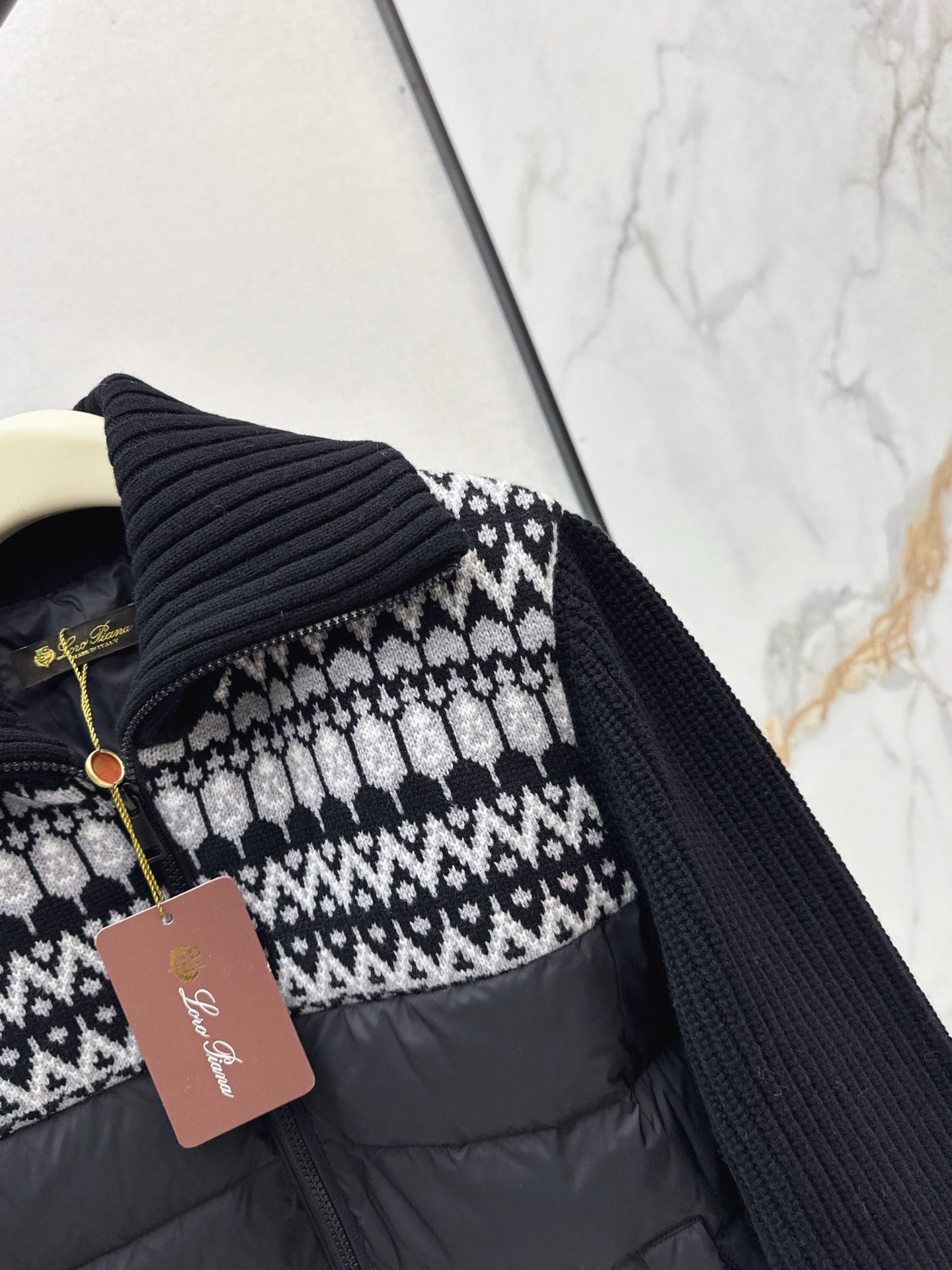 25fw new wool stitching down jacket