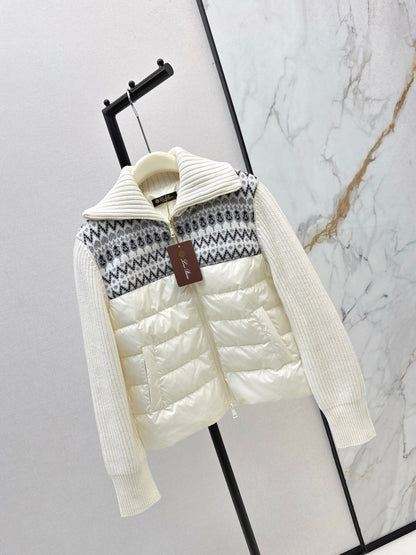 25fw new wool stitching down jacket