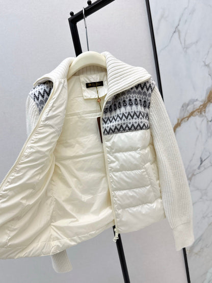 25fw new wool stitching down jacket